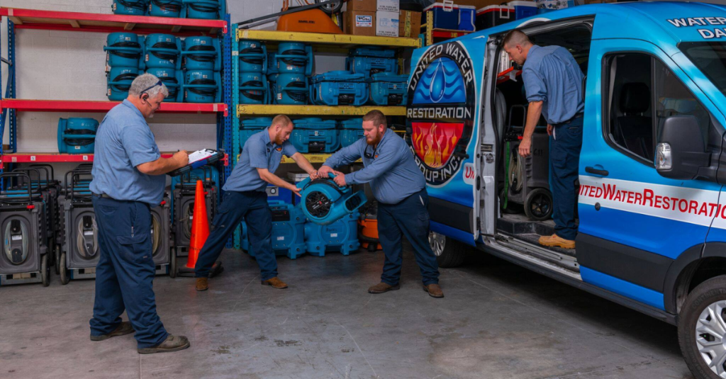 Emergency water damage cleanup uwrg ofdaytona beach